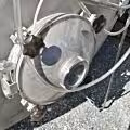 Recipiente a pressione riscaldabile/raffreddabile da 13700 litri in acciaio inox 316