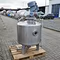 420 Liter agitator tank, Aisi 304 with propeller agitator