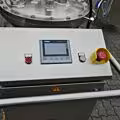 Unused 150 liter mobile heat-/coolable pharma process vessel, Aisi 316 with magnetic agitator