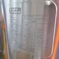 Unused 150 liter mobile heat-/coolable pharma process vessel, Aisi 316 with magnetic agitator