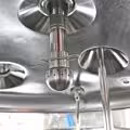 Unused 150 liter mobile heat-/coolable pharma process vessel, Aisi 316 with magnetic agitator