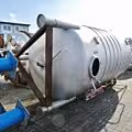 Serbatoio a pressione riscaldabile/raffreddabile da 15000 litri in acciaio inox 304