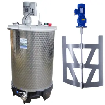 Brand&#x20;new&#x20;550&#x20;liter&#x20;agitator&#x20;tank&#x20;with&#x20;anchor&#x20;agitator&#x20;&#x28;type&#x20;SDE&#x29;