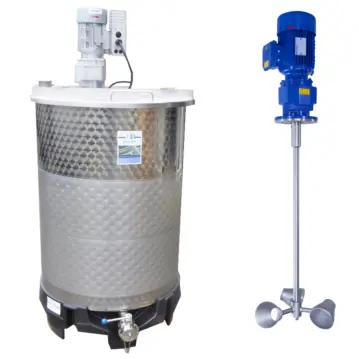 Brand&#x20;new&#x20;550&#x20;liter&#x20;heat-&#x2F;coolable&#x20;agitator&#x20;tank&#x20;with&#x20;cup&#x20;stirrer&#x20;&#x28;type&#x20;SDE&#x29;