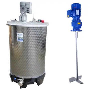 Brand&#x20;new&#x20;550&#x20;liter&#x20;agitator&#x20;tank&#x20;with&#x20;slow-running&#x20;propeller&#x20;mixer&#x20;&#x28;type&#x20;SDE&#x29;