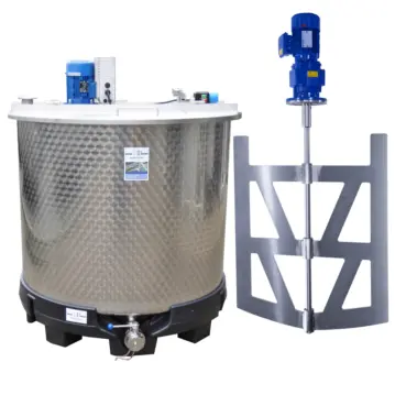 Brand&#x20;new&#x20;1150&#x20;liter&#x20;agitator&#x20;tank&#x20;with&#x20;anchor&#x20;agitator&#x20;&#x28;type&#x20;SDE&#x29;