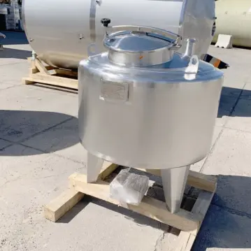 Werksneuer 340 Liter heiz-/kühlbarer Lagertank aus V4A