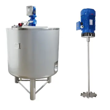 Brand&#x20;new&#x20;1169&#x20;liter&#x20;heat-&#x2F;coolable&#x20;agitator&#x20;tank,&#x20;Aisi&#x20;316&#x20;&#x28;type&#x20;FOT&#x29;&#x20;with&#x20;dissolver&#x20;agitator&#x20;