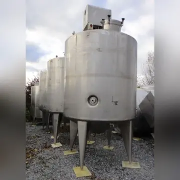6000&#x20;Liter&#x20;isolierter&#x20;Mischtank&#x20;aus&#x20;V2A&#x20;mit&#x20;Balkenr&#xFC;hrwerk