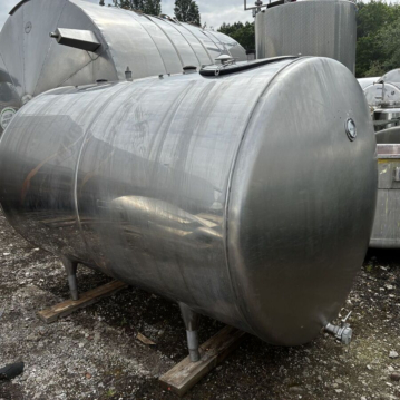 3300 Liter isolierter Lagertank aus V2A
