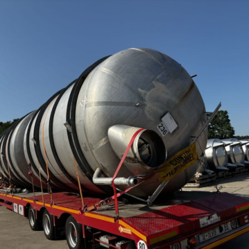 30700&#x20;Liter&#x20;liegender&#x20;Lagertank&#x20;aus&#x20;V2A