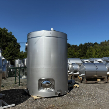 10300 Liter Gebrauchter Behälter aus  ,V4A AISI316L