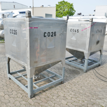1950&#x20;liter&#x20;container,&#x20;Aisi&#x20;304