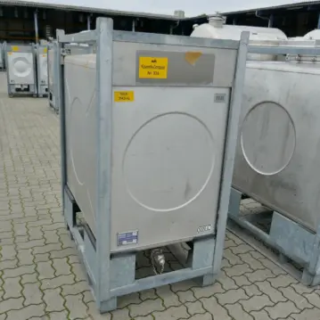 1000&#x20;Liter&#x20;IBC&#x20;Container&#x20;aus&#x20;V2A
