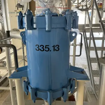 Alfa&#x20;Laval&#x20;9,08&#x20;m&#xB2;&#x20;spiral&#x20;heat&#x20;exchanger,&#x20;AISI316