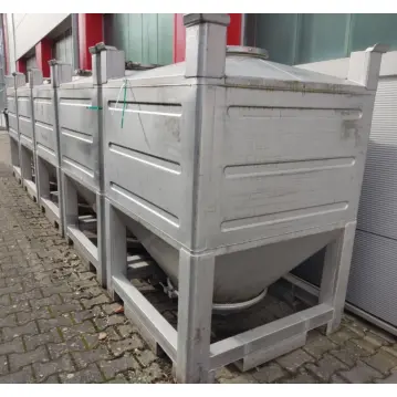 1000&#x20;Liter&#x20;Konuscontainer&#x20;aus&#x20;V2A