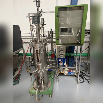 Bioreattore/fermentatore a temperatura controllata da 72 litri in acciaio inox 304