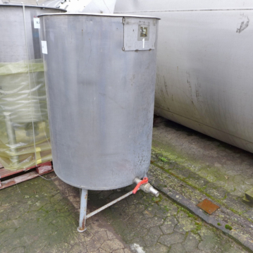 650 liter tank van RVS 304