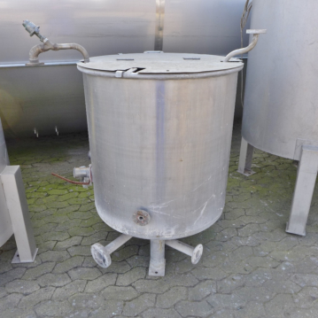 600 liter tank van RVS 316