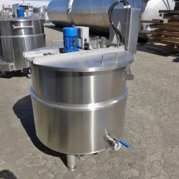 Brand&#x20;new&#x20;530&#x20;liter&#x20;electrically&#x20;heatable&#x20;agitator&#x20;tank,&#x20;Aisi&#x20;316&#x20;with&#x20;propeller&#x20;agitator