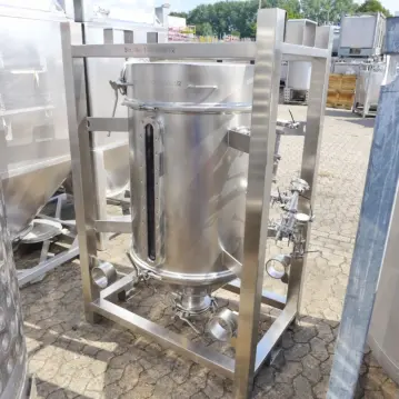 Bohle&#x20;400&#x20;liter&#x20;powder&#x20;equilibration&#x20;container,&#x20;Aisi&#x20;316