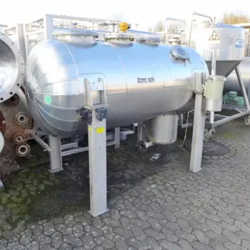 1600&#x20;liter&#x20;insulated&#x20;pressure&#x20;tank,&#x20;Aisi&#x20;316