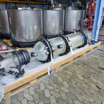 80m&#xB2;&#x20;De&#x20;Dietrich&#x20;QVF&#x20;SUPRA&#x20;glass&#x20;coil&#x20;heat&#x20;exchanger&#x2F;cooler