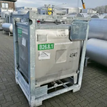 1000&#x20;Liter&#x20;IBC&#x20;Container&#x20;aus&#x20;V2A