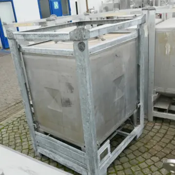 1000&#x20;Liter&#x20;IBC&#x20;Container&#x20;aus&#x20;V2A