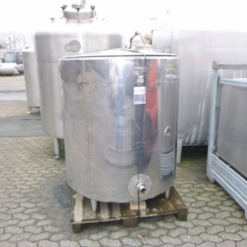 1000 liter air-insulated storage tank made of stainless steel 304