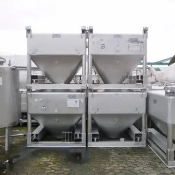 2000 liter Matcon bulk container, Aisi 316