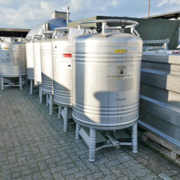 1000&#x20;litres&#x20;cuve&#x20;IBC&#x20;aseptique&#x20;en&#x20;acier&#x20;inox&#x20;316,DE,FR