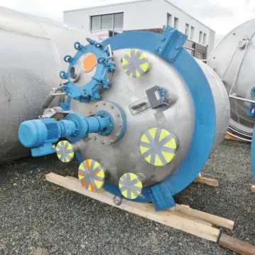 2500&#x20;Liter&#x20;heiz-&#x2F;k&#xFC;hlbarer&#x20;Druckbeh&#xE4;lter&#x20;aus&#x20;V4A