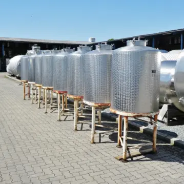600 Liter Tank aus V2A