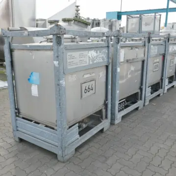 1000&#x20;Liter&#x20;IBC&#x20;Container&#x20;aus&#x20;V2A