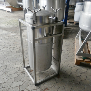 Recipiente a presión / autoclave de 110 litros de acero inoxidable 316 (tipo STERIMASK)