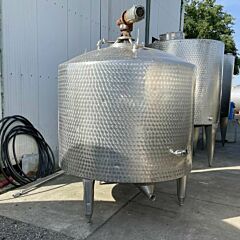 2900 Liter Gebrauchter Behälter aus  ,AISI304 (V2A) 1.4301