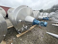 3000 Liter isolierter heiz-/ kühlbarer Rührwerksbehälter aus V2A