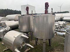 6000 Liter Gebrauchter Behälter aus  ,AISI304 (V2A) 1.4301