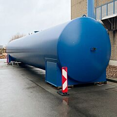 100,000 liter double-walled steel heating oil tank system (S235JR)