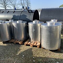 550 liter stainless steel tank, AISI304