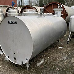 3000 Liter liegender Behälter aus V2A