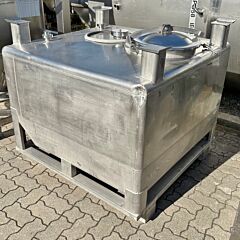 500 liter container, Aisi 316
