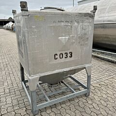 1950 Liter Container aus Aluminium