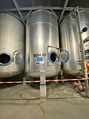 25000 Liter isolierter Behälter aus V2A