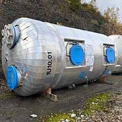 25000 Liter isolierter Doppelstocktank aus V2A (2 x 12500 Liter)