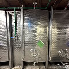 10470 Liter  kühlbarer Behälter aus V2A
