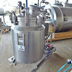 376 liter heat-/coolable pressure tank, Aisi 316