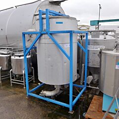 1100 liter insulated tank, Aisi 316