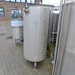 350 Liter heiz-/kühlbarer Behälter aus V2A